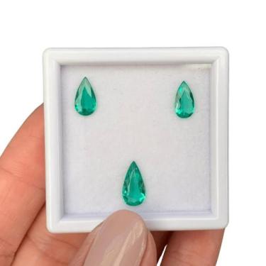 Imagem de Esmeralda Gota Lágrima SET 1,83ct - ENE2ESE