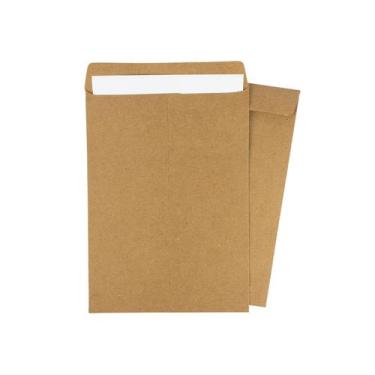 Imagem de Envelope Kraft Natural 17,6x25cm 80g/m² para Documentos Currículo Corr