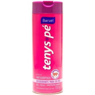 Imagem de Talco Desodorante Tenys Pé Woman Baruel 100 G