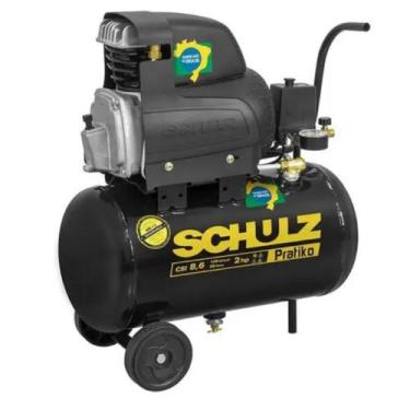 Imagem de Compressor de Ar Schulz Pratiko CSI 8,6/25 25L 2HP, 110V