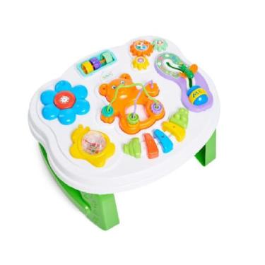 Imagem de Brinquedo Smart Table Mesa de Atividades Divertida Verde - Tateti, Ver