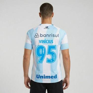 Imagem de Camisa New Balance Grêmio II 2026 95 Vinícius, EEG
