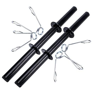 Imagem de Par De Barras Oca 40cm Halteres Presilhas Kit Academia Pump, Barra Aacdemia, Barra Reta Academia, Barra Biceps, Barras Academia, Barras Musculação, Barras, Musculação