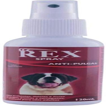 Imagem de Spray Para Cachorro Anti-Pulgas 120ml Rex¿