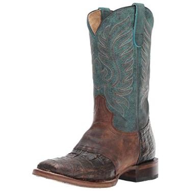 Imagem de ROPER Bota feminina Sami Saddle Vamp Western, Marrom/Marrom, 5 Wide