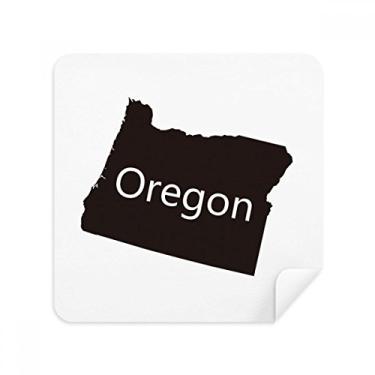 Imagem de Oregon Mapa dos Estados Unidos da América, tecido de camurça, 2 unidades