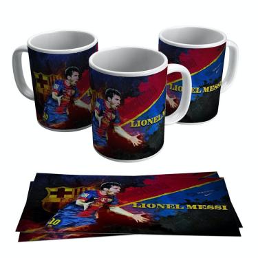 Imagem de Caneca Lionel Messi Jogador Do Barcelona 325ml