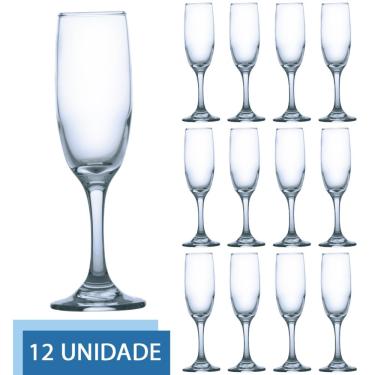 Imagem de Conjunto 12 Taças de Vidro 177ml RIOJA CHAMPAGNE Cristal Luxo