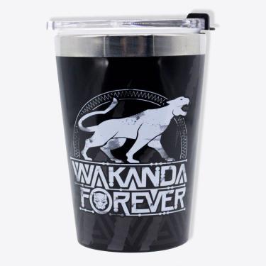 Imagem de Copo Snap Marvel Wakanda Forever Zona Criativa 300ml