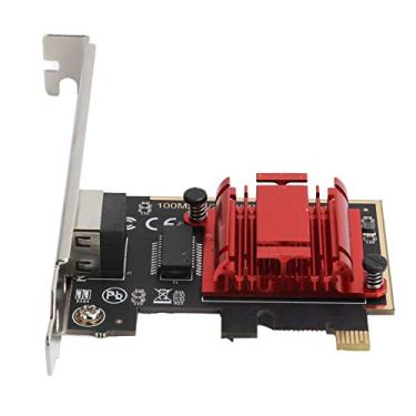 Imagem de Vbestlife TXA092 Cartão PCIE, cartão PCIE TXA092 2,5 Gbps, placa de rede PCI-E com luz indicadora LED, para computador