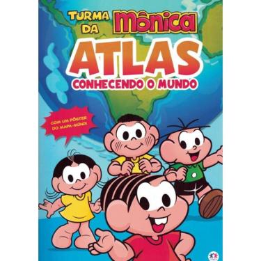 Imagem de Turma Da Monica - Atlas - Conhecendo O Mundo