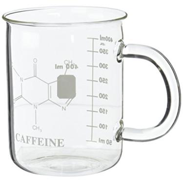 Imagem de American Scientific Caneca de Vidro Transparente de 400 ml