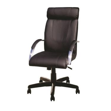 Imagem de Cadeira Giratória Presidente Vicenza Preta 100% Nacional