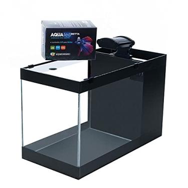 Imagem de Aquário 20 Litros Retangular com Sump e LED Bivolt 20X40X25