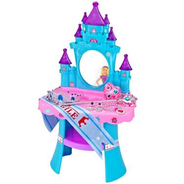 Imagem de Brinquedo Penteadeira Musical Castelo Princesa Com Luz E Som