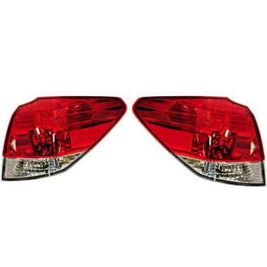 Imagem de JESYMBX Para Subaru Outback 2010-2013 Par externo de luz traseira
