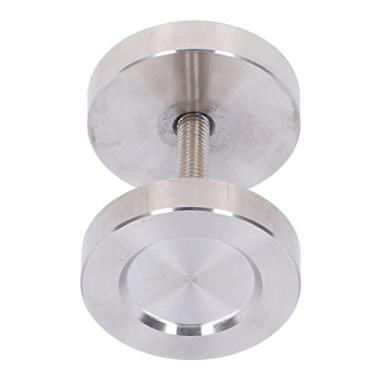 Imagem de Maçaneta da Porta do Celeiro Porta do Celeiro Porta Redonda da Lixeira Maçaneta Plana Cozinha Porta de Correr Divisória Ferragens Maçaneta Redonda de Aço Inoxidável