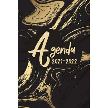 Imagem de AGENDA: 16 meses Planificadora semanal diaria y mensual | 2 páginas = 1 semana | Para una perfecta gestión del tiempo |Mármol | Regalo mujer hombre familia y amigos