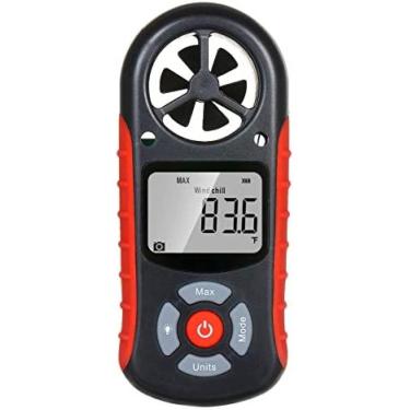 Imagem de Anemômetro Digital Velocidade Do Vento/resfriamento Do Vento/temperatura/umidade/índice De Calor/ponto De Orvalho/pressão Barométrica/altímetro,YUYANAIAI