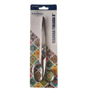 Imagem de Tesoura Forjada Para Costura Aço Inox 22cm - 8 Polegadas