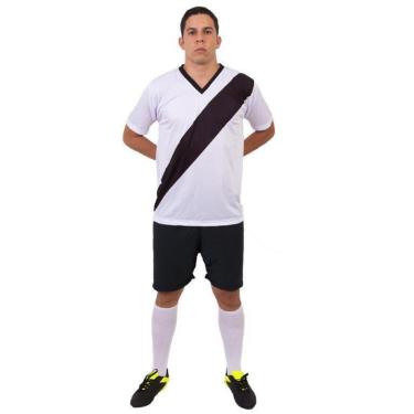 Imagem de Uniforme Completo Faixa 20 de Linha e 2 Goleiros Ref 9555-Unissex