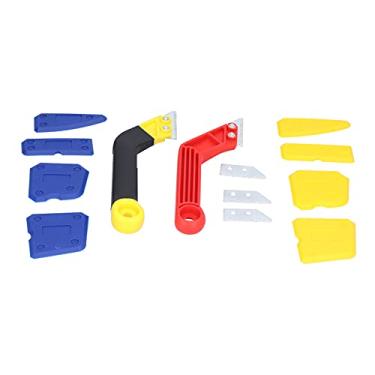 Imagem de Kit de Ferramentas de Calafetagem Removedor de Calafetagem Raspador Rejunte Remoção de para Preencher e Nivelar Cantos para Remover