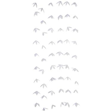 Imagem de Ginger Ray Flor de origami de papel branco para casamento botânico, pano de fundo