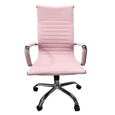 Imagem de Cadeira presidente mod. Charles Eames (rosa)