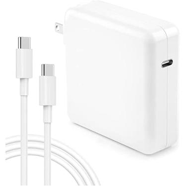 Imagem de Carregador MacBook Pro para MacBook Air Charger 96W MacBook Charger para Mac, carregador USB C, carregador para iPad, cabo tipo C incluído
