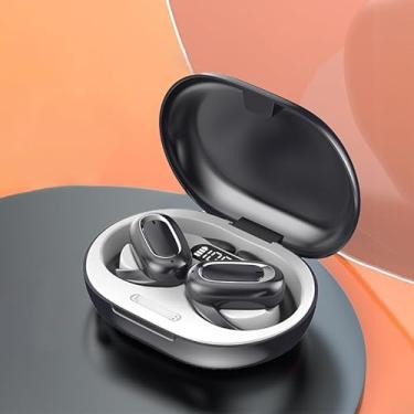 Imagem de 2024 Mais recente som surround 3D aberto OWS fones de ouvido Bluetooth, fone de ouvido Bluetooth sem fio pendurado com redução de ruído esportes à prova d'água fones de ouvido abertos /932 (Size : Bl