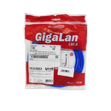 Imagem de Patch Cord Furukawa Gigalan Cat6 3,00 Metros Azul 35123953