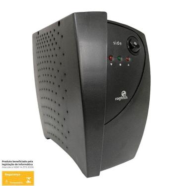 Imagem de Estabilizador Ragtech Side Laser 1000va, Trivolt/115v, 60hz, 5 Tomadas 20sdl5379