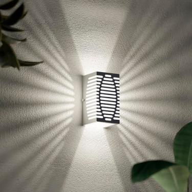 Imagem de Arandela Externa Luminária de Parede Muro +Led MF180 (Branco (Branco Frio))