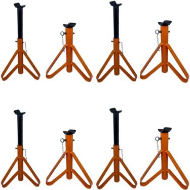 Imagem de 8 Cavaletes De Automóvel Preguiça De Carro Resistente Apoio Seguro