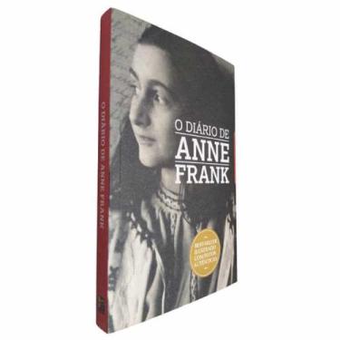 Imagem de Livro Físico O Diário De Anne Frank Brochura Ilustrado Com Fotos Autên