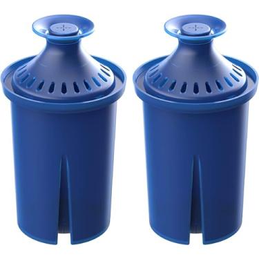 Imagem de AQUA CREST Filtro de água de reposição NSF certificado Longlast, serve para Brita Classic 35557, OB03, Mavea 107007, compatível com Brita Pitchers Grand, Lake e mais, remoção de chumbo (pacote com 2)