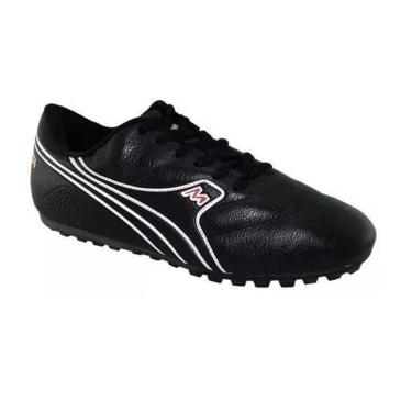 Imagem de Chuteira De Couro Society Costurada Solado Borracha Mathaus D Nitro-Unissex