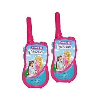 Imagem de 2Pcs Walkie Talkie Rádio Comunicador Sonho De Princesa Infantil - Dm T