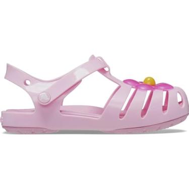 Imagem de Sandália crocs isabella charm sandal t flamingo - 23