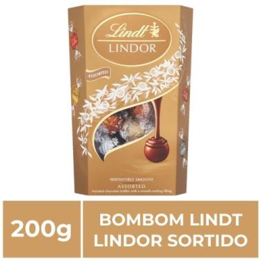 Imagem de Bombom De Chocolate Suíço Lindt Lindor Sortido, 1 Caixa 200G