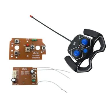 Imagem de Fancyes Placa transmissora receptor 4ch diy, resistente, peça de substituição com controle remoto para rc, barcos rc, hobby, carro, brinquedo diy