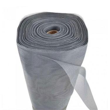 Imagem de Tela Mosquiteiro Inseto Pernilongo Janela Porta Rolo 25 Metros Multiuso Segurança Resistente