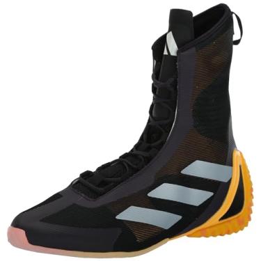 Imagem de adidas Tênis de boxe unissex Speedex Ultra para adultos, Aurora preto/zero metálico/preto, 34/35 BR