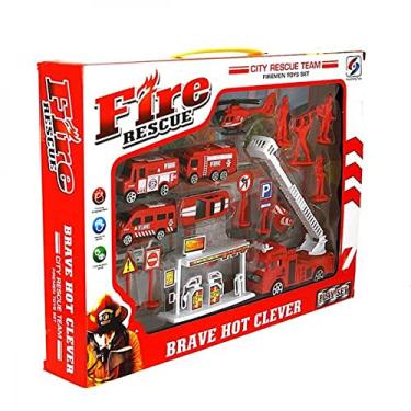 Imagem de Carros Play Machine Multikids Veiculos Bombeiros +3 Anos - BR1070