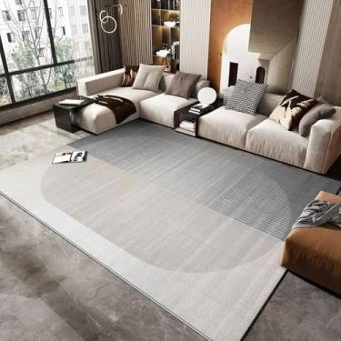 Imagem de Decoração abstrata para casa, carpete leve, luxuoso, sala de estar, tapete moderno, cabeceira, tapete antiderrapante, escritório, sofá, área, F, 300x400cm 118x157 pol.