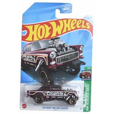 Imagem de Hot Wheels '55 Chevy Bel Air Gasser, Reverse Rake 2/5 [deep red] 63/250
