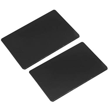 Imagem de Cartão de Visita de Alumínio Resistente Ao Desgaste à Prova D'água 50 Unidades para Reuniões de Empresa (Preto)