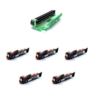 Imagem de Kit Cilindro Compatível Dr1060 + 5 Toner Tn1060 1602 Hl1212W