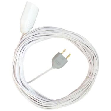 Imagem de Extensão Cabo Paralelo 10/20a 35 Metros Plug Reto 2x1,0mm - Lisse Onli