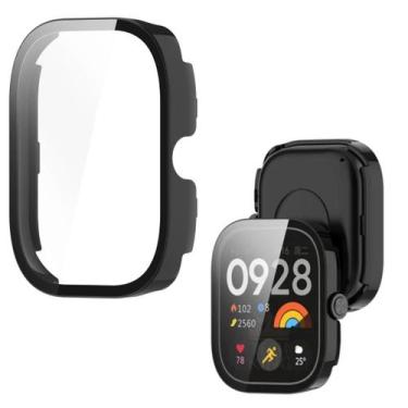 Imagem de Capa Case Bumper Protetor para Smartwatch Watch 4 - Tech king , Preto